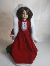 House of Lloyd Christmas Around the World &quot;Alexandria&quot; Porcelain 18&quot; Doll - £39.22 GBP