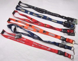 NHL Lanyard Detachable Buckle 23&quot; Long 3/4&quot; Wide by Aminco -Select- Team Below - £7.85 GBP+