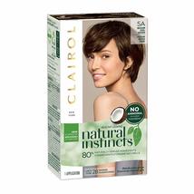 Natural Instincts Clairol Non-Permanent Hair Color-5A Medium Cool Brown- 1 Kit - £12.81 GBP