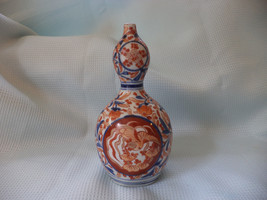 Japanese  Double Gourd  Imari vase  Porcelain  Japan  Meiji period 1868–1910 - £39.27 GBP
