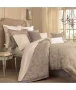 Charisma CARRINGTON Floral Scroll Mink Taupe 7P Queen Duvet Cover Set $1250 - $372.07 CAD