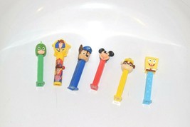 Lot Of Six (6) Pez And Candy Dispensers. - £6.11 GBP