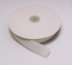 1&quot; wide White Polypropylene Flat Webbing Strap Web Sold by the Yard M217.28 - £1.39 GBP