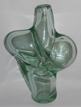 Studio Glass Artist Robert Fritz Mid Century Modern Abstract Glass Torso Vase - £1,368.95 GBP