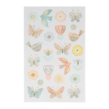 Birds and Butterflies Temporary Tattoos for Kids, Birthday Favors - £12.76 GBP