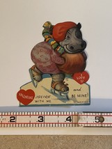 Vintage Valentine Hippo Skates Valentine Glide with Me and Be Mine - £13.40 GBP