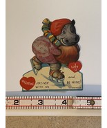 Vintage Valentine Hippo Skates Valentine Glide with Me and Be Mine - £13.14 GBP