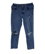 Art Class Girl&#39;s Hight Waisted Girl Friend Jeans Size 16 Adjustable Waist - $9.90