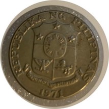 1971  Philippinas Sentimos 50 Cent  nice rare coin VF - $3.59