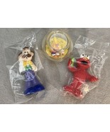 New Sesame Street Elmo&#39;s World Elmo Mr. Noodles &amp; Dorothy Pet Goldfish C... - £38.27 GBP