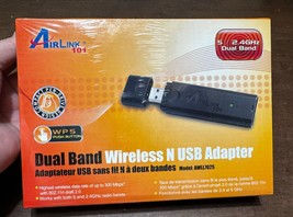 AIRLINK 101 Dual Band wireless N usb adapter NEW (Factory Sealed box) AW... - $20.00