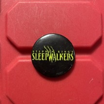 Stephen Kings Sleepwalkers Promotional Pinback Button Pin Pre Owned Vintage 1992 - £8.06 GBP