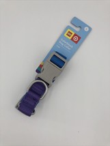 LEGO ColorBlock Large 16&quot; to 26&quot; Dog Collar Purple Blue Target Collection - £7.95 GBP
