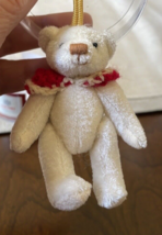 Rare Gund Holiday countdown to Christmas Mini Jointed bear ornament - £30.54 GBP