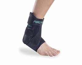 DJO Right Ankle Support Hook and Loop Closure Black Small - $36.58