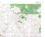 Melrose, Montana 1961 Vintage USGS Topo Map 7.5 Quadrangle Topographic - $23.99