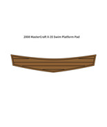 2008 MasterCraft X-35 Swim Platform Pad Boat EVA Faux Foam Teak Deck Flo... - $384.32 CAD