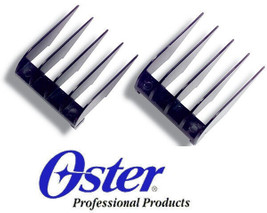 2 Pc Guide Comb Set For Oster Whisper,T Finisher,Finish LINE,59 T Blade Trimmers - £11.74 GBP