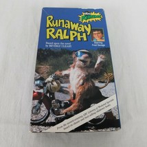 Runaway Ralph VHS 1991 Beverly Cleary Fred Savage Sara Gilbert Kellie Ma... - £3.15 GBP