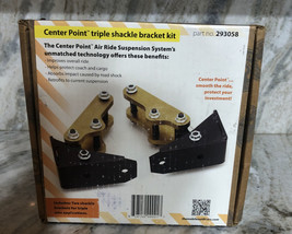 Mobile Outfitters 293058 Center Point Triple Shackle Bracket Kit-New-SHIP N 24HR - £1,071.73 GBP