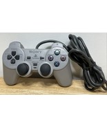 Sony PlayStation 1 PS1 SCPH-1200 Dual Shock Controller Gray OEM Authentic  - £15.56 GBP