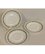 (3) Vtg Spring Blossom Saucers Corelle Livingware Corning 6 1/4” Taylor ... - $7.51