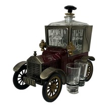 Vintage Ford Model T 1918 Whiskey Decanter And Shot Glass Music Box preo... - £73.92 GBP