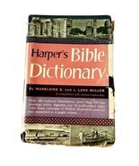 HARPER&#39;S BIBLE DICTIONARY Vintage Illustrated 1961 Maps Student Teacher ... - €15,13 EUR