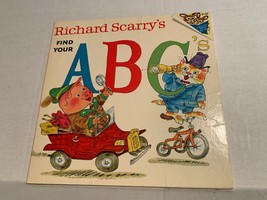 Richard Scarrey&#39;s Find Your ABC&#39;s (1973, Paperback) - £2.35 GBP