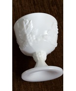 Vintage rare milk glass cordial or wine goblet 4” tall - $8.22 CAD