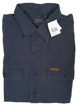 NEW Polo Ralph Lauren Heavier Outdoorsman Shirt!  Weathered Red, Navy or Orange - $59.99