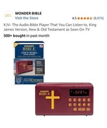 KJV- The Audio Bible Player That You Can Listen to, King James Version, - €38,45 EUR