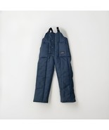 Walls Polar 10 Mens M/L Blue Insulated Snow Pants Bib Overalls - $48.51