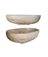 Marble Travertine Bathtub Handcrafted - Elizabeth - - $226,535.81 MXN