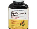 American Health Original Papaya Enzyme, 600 Chewable (Exp: 03/26) Same D... - £23.80 GBP