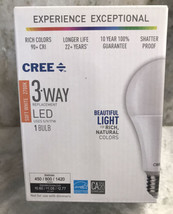 Cree 40W 60W 100W Equivalent Soft White (2700K) 3-Way Light LED. - £9.96 GBP