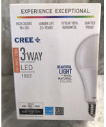 Cree 40W 60W 100W Equivalent Soft White (2700K) 3-Way Light LED. - £10.17 GBP