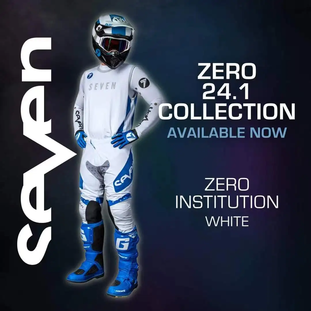 2024 1 white seven mx motocross jersey set off road motorcycle race wear dirt bike gear thumb200