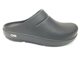 Oofos Oocloog Mule Clog Womens 8 Mens 6 Comfort Recovery Black Slip On - £31.50 GBP