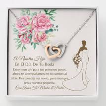 Wedding Gift Spanish Hija Collar | Latina Daughter Bride Jewelry Gift Necklace - £39.50 GBP+