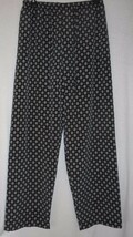 Size Small Black Blue Cream elastic drawstring waist unlined Dress Pants  - $552.48 MXN