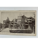 Postcard Lake placid Club Buildings Chrome White Border  Black/White 194... - £3.53 GBP