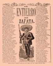 3231.Interior design Vintage Mexican 18x24 Poster.El entierro de Zapata.Mexico P - £22.14 GBP