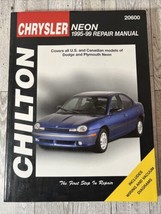 Chilton Chrysler Dodge Plymouth Neon 1995-99  Repair Manual  20600 - $11.29