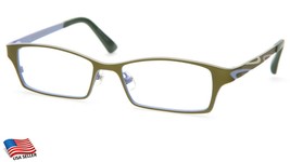 Prodesign Denmark 1389 c.9621 Green Eyeglasses 49-15-125 Japan (Lenses Missing) - £42.84 GBP