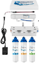 EWS RU3C18-UV Under-Sink UV Reverse Osmosis Water System with 3-Stage Process - £395.08 GBP