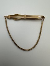 Antique Extendable Gold Tone CORRECT Tie Clip 7cm - £15.66 GBP