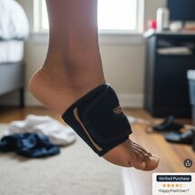 Plantar Fasciitis Gel Heel Protectors, Cups for Women Men Small, Black - $6.60 CAD