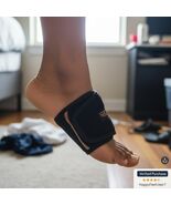 Plantar Fasciitis Gel Heel Protectors, Cups for Women Men Small, Black - $6.60 CAD