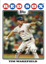 2008 Topps #295 - Tim Wakefield - Boston Red Sox - £1.02 GBP